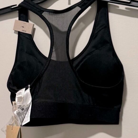 Adidas FJ7262 Don't Rest Alphaskin Women Black Polyester Padded Sports Bra (XS) - Picture 14 of 16